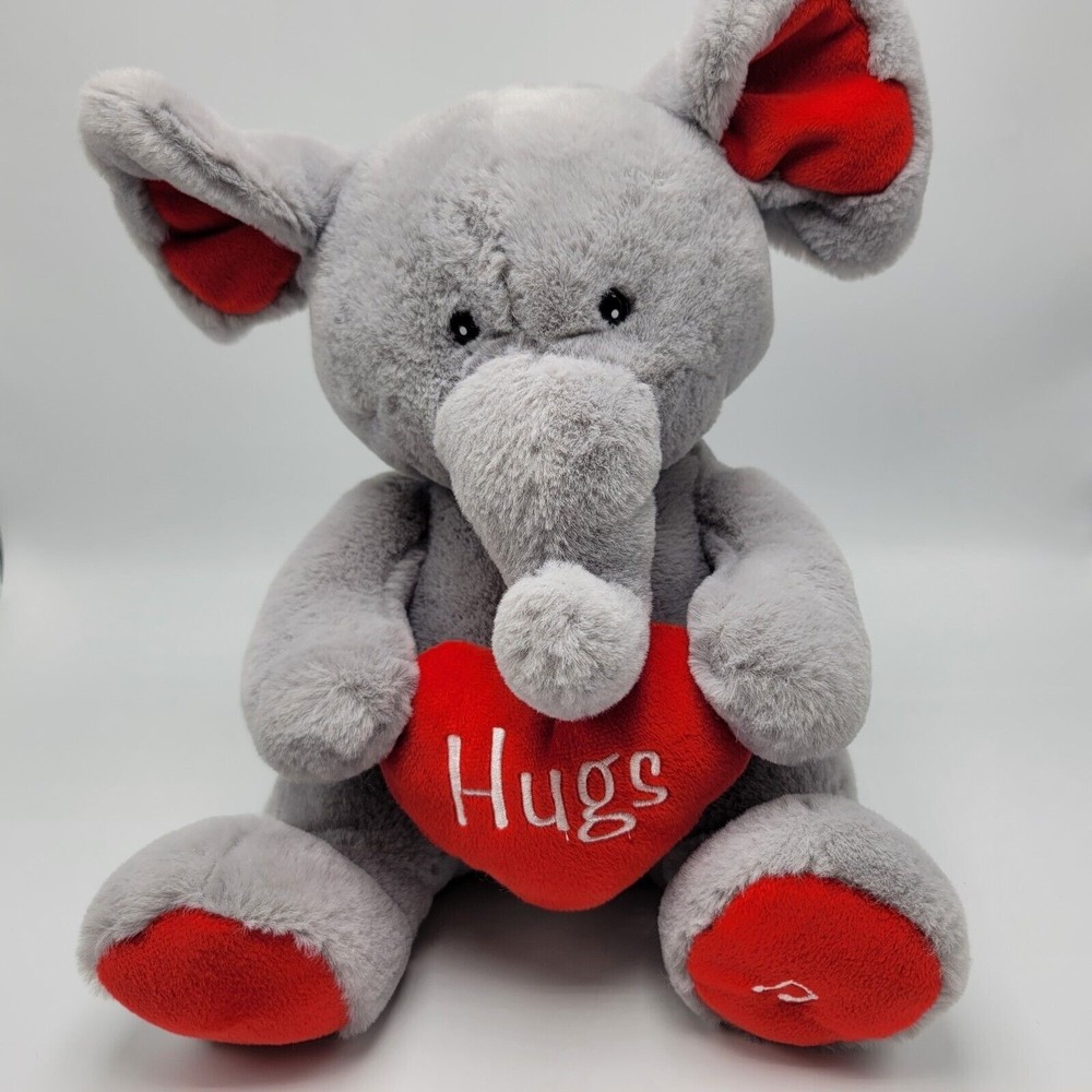 Avon Everett Elephant Singing Light Up Plush Treasure Bruno Mars Valentines Day